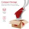 Best Choice Products 60in Pre-Lit Outdoor Christmas Wreath, LED Metal Holiday Décor w/ 206 Lights, Bow